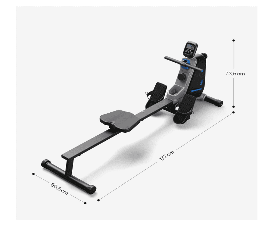 Rameur pliable 7 et compact capital sport by cardio-rameur.com
